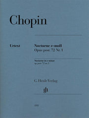 Chopin - Nocturne in e minor op. post. 72 no.1 - (Piano)