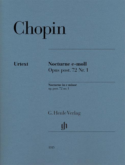 Chopin - Nocturne in e minor op. post. 72 no.1 - (Piano)