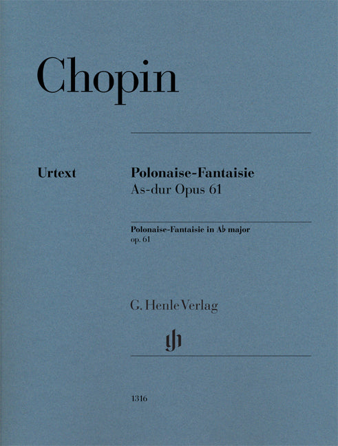 Chopin - Polonaise-Fantaisie in A flat major op. 61 - (Piano) afbeelding 2
