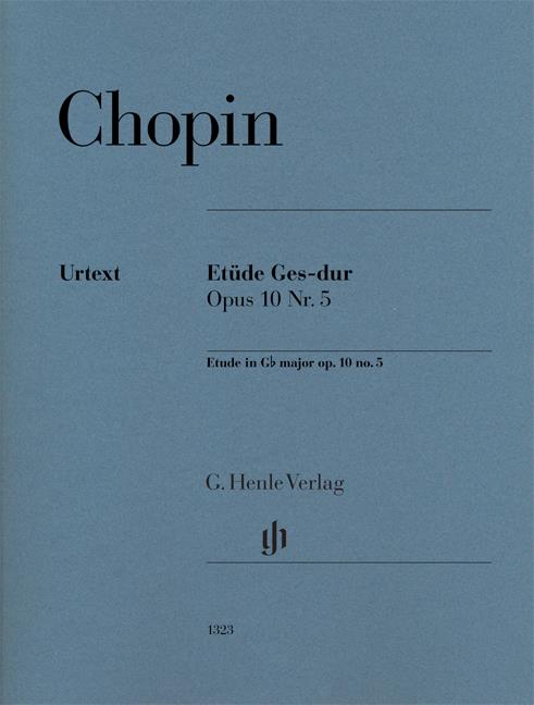 Chopin - Etude in G flat major op. 10 no. 5 - (Piano)