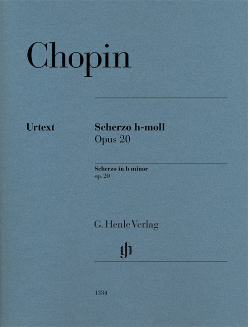 Chopin - Scherzo h-moll op. 20 - (Piano) afbeelding 2