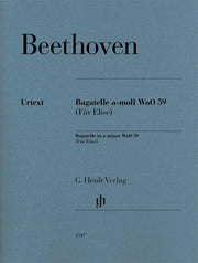 Beethoven - Fur Elise Bagatelle a-moll WoO 59 - (Piano)