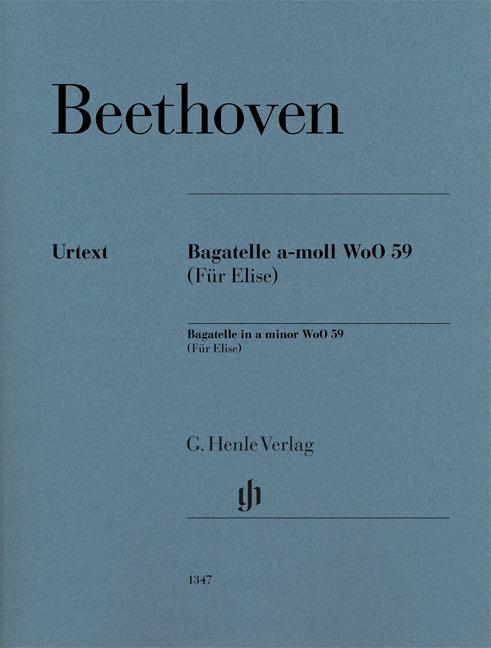 Beethoven - Fur Elise Bagatelle a-moll WoO 59 - (Piano)