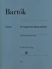 Bartók - 15 Hungarian Peasant Songs - (Piano)