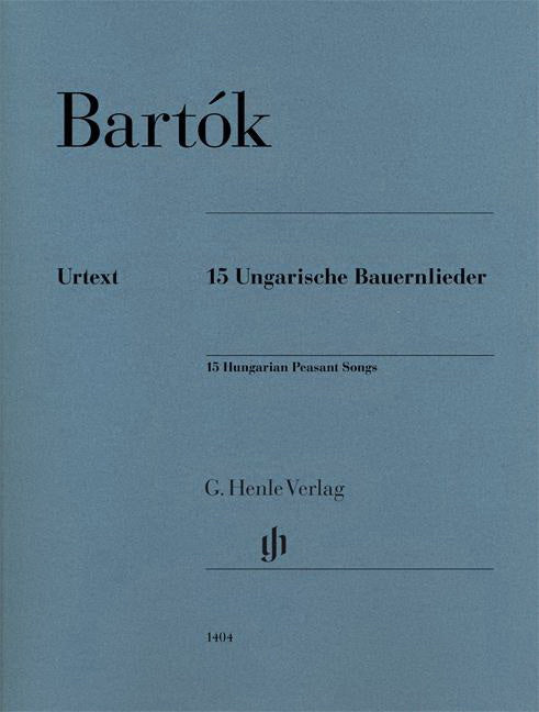 Bartók - 15 Hungarian Peasant Songs - (Piano)