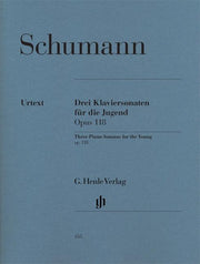 Schumann - Drei Klaviersonaten fur die Jugend Opus 118 - (Piano)