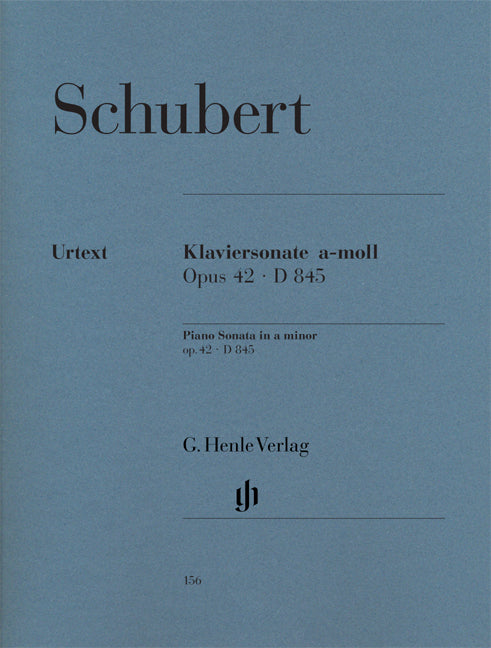 Schubert - Piano Sonata In A Minor D.845 (Urtext Edition) - (Piano) afbeelding 2