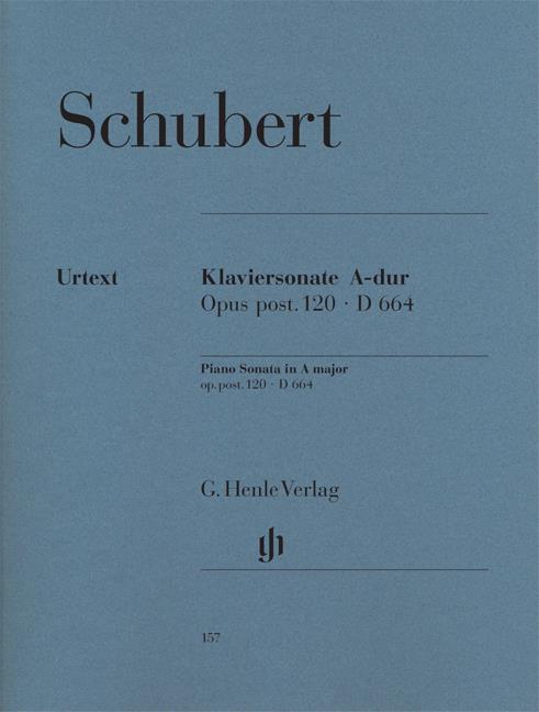 Schubert - Piano Sonata In A D.664 (Urtext Edition) - (Piano)