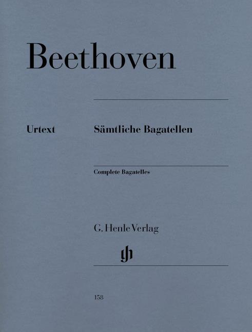 Beethoven - Complete Bagatelles (Henle) - (Piano)