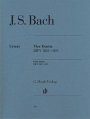 Bach - Four Duets BWV 802-805 (Urtext Edition) - (Piano)