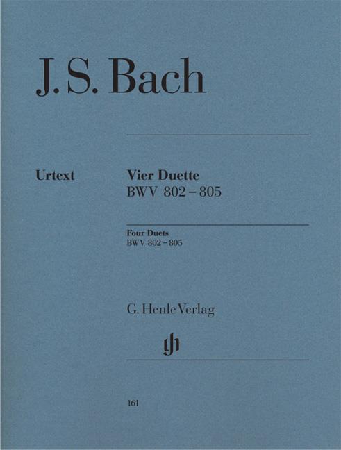 Bach - Four Duets BWV 802-805 (Urtext Edition) - (Piano)