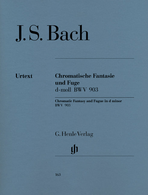 Bach - Chromatische Fantasie Und Fuge BWV 903 - (Piano) afbeelding 2