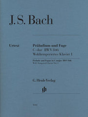 Bach - Präludium und Fuge C-dur BWV 846 - (Piano)