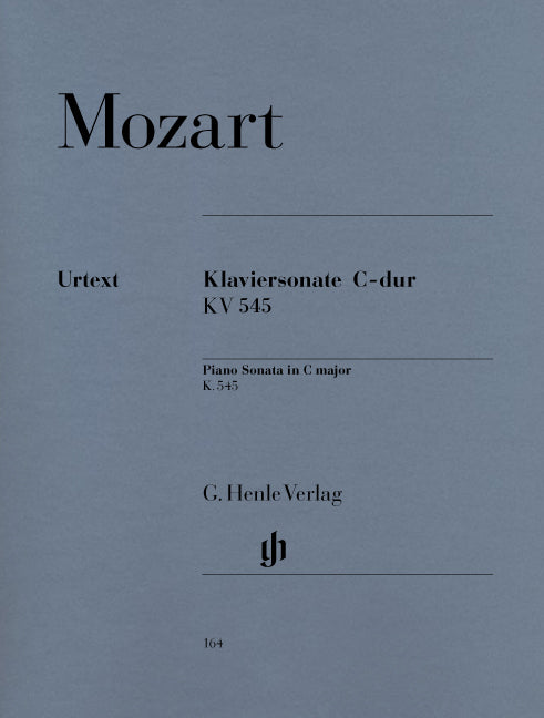 Mozart - Klaviersonate C-Dur KV. 545 - (Piano) afbeelding 2