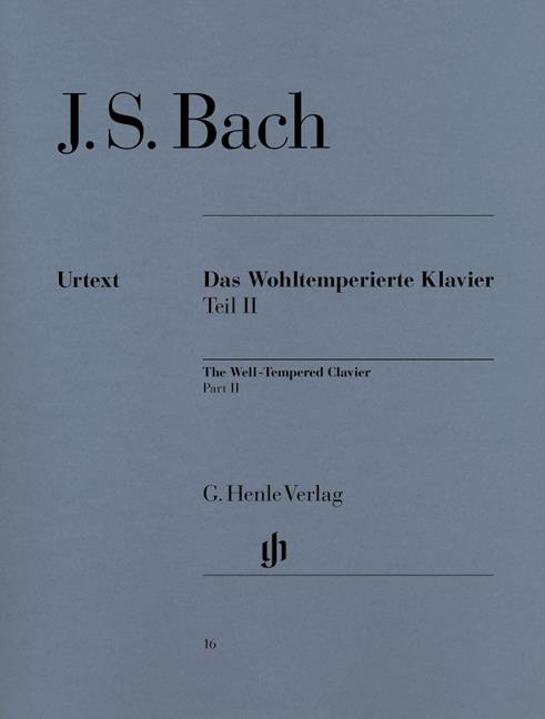 Bach - Das Wohltemperierte Klavier - Teil II BWV 870-893 - (Piano)