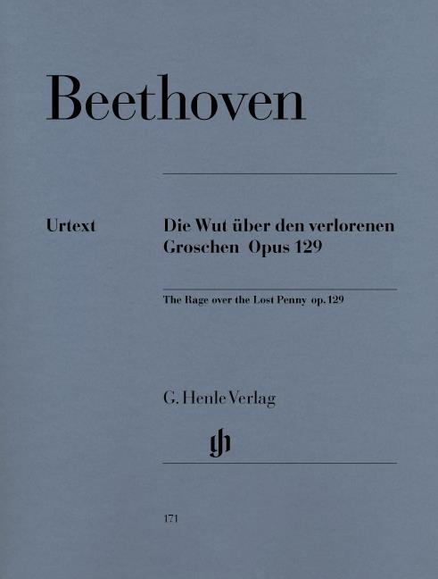 Beethoven - Die Wut Uber Den Verlorenen Groschen Op.129 - (Piano)