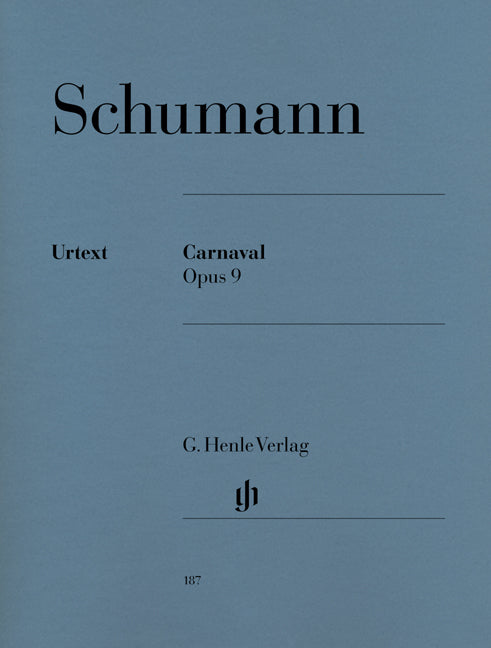 Schumann - Carnaval Op. 9 (Henle Urtext) - (Piano) afbeelding 2