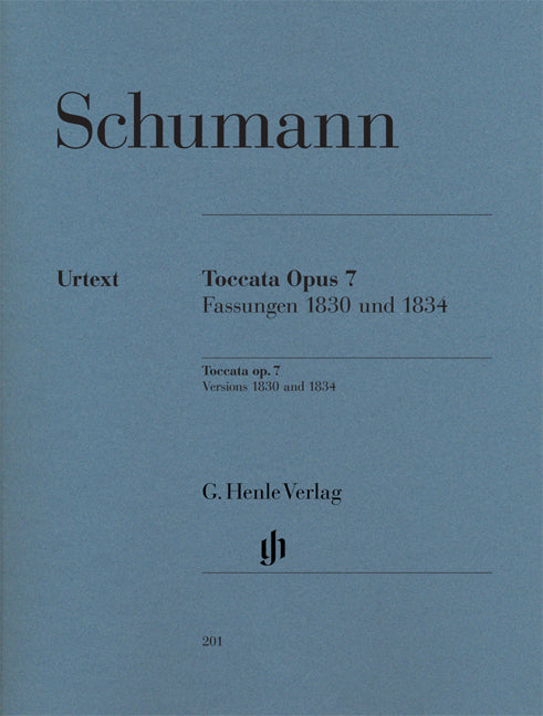 Schumann - Toccata fur Klavier op. 7 (1830 / 1833) (Urtext) - (Piano) afbeelding 2