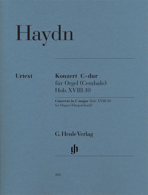Haydn - Concerto For Organ (Harpsichord) with String instruments C major Hob. XVIII:10 (First Edition) - (Orgel)
