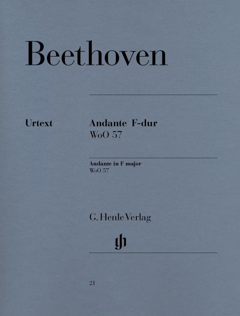 Beethoven - Andante In F WoO 57 - (Piano)