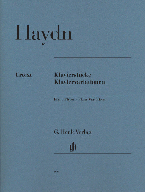 Haydn - Klavierstucke (Urtext) - (Piano) afbeelding 2