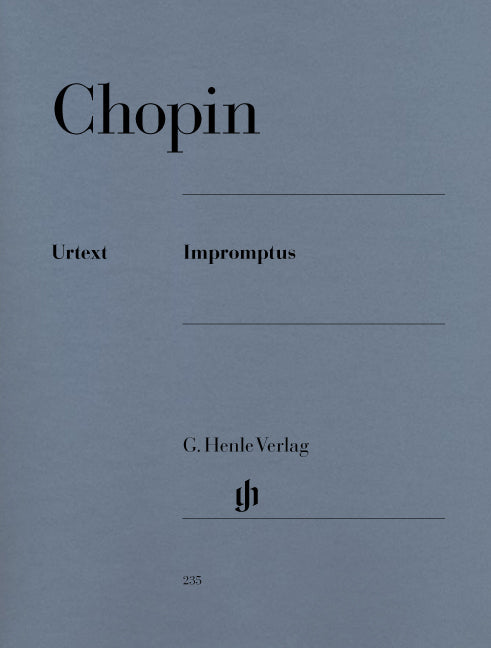Chopin - Impromptus (Urtext) - (Piano) afbeelding 2