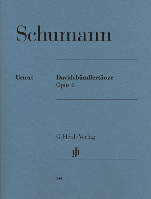 Schumann - Davidsbündlertänze Op.6 (Henle Urtext Edition) - (Piano) afbeelding 2
