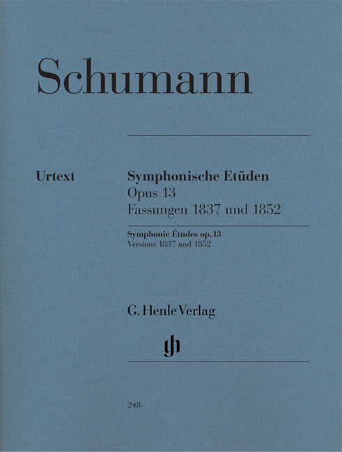 Schumann - Symphonische Etuden Op.13 (Urtext) - (Piano) afbeelding 2