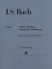 Bach - Suites, Sonatas, Capriccios, Variations (Henle Urtext Edition) - (Piano)