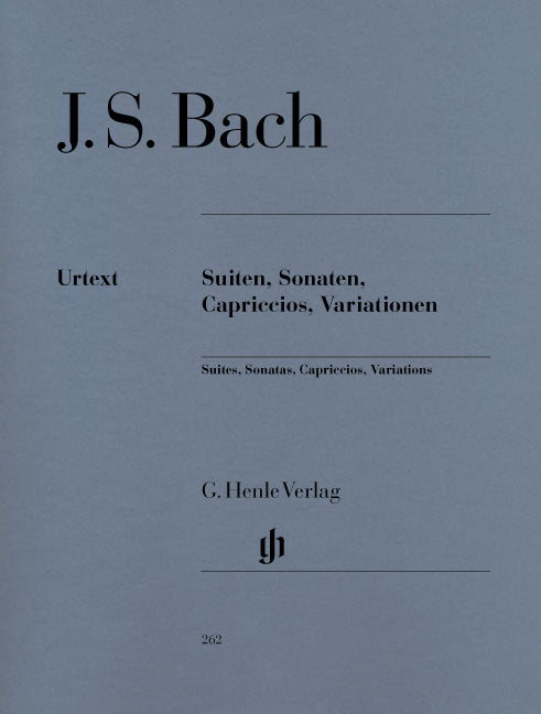 Bach - Suites, Sonatas, Capriccios, Variations (Henle Urtext Edition) - (Piano) afbeelding 2