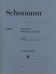 Schumann - Exercices - Studies On A Theme By Beethoven - (Piano)