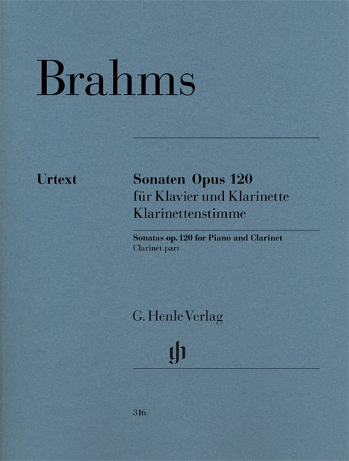 Brahms - Sonate Op.120 No.1 (Klarinet) - (Klarinet)