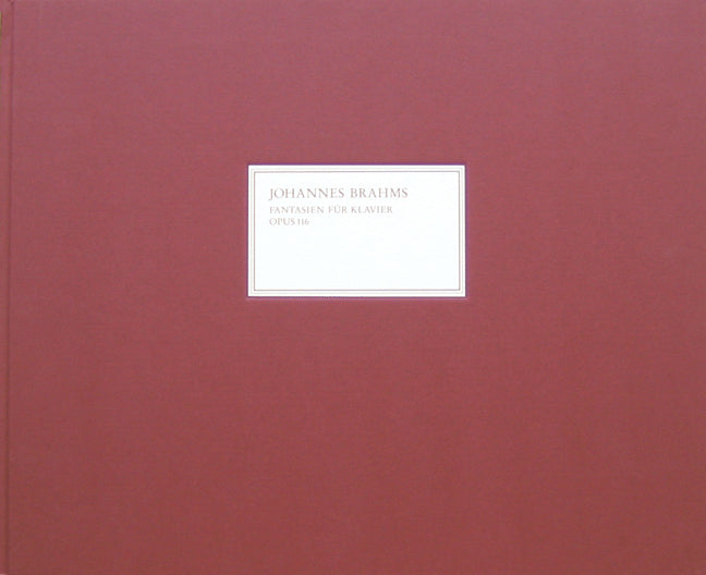 Brahms - Fantasies op. 116 - (Piano) afbeelding 2