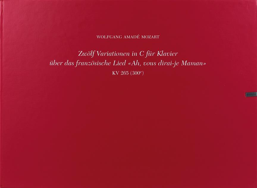 Mozart - 12 Variations on "Ah, vous dirai-je Maman" KV 265 (300e) - (Piano)