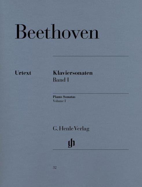 Beethoven - Piano Sonatas 1 -  Klaviersonaten 1 (Henle Urtext) - (Piano)