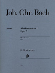 Bach - Piano Sonatas Volume I Op. 5 - (Piano)