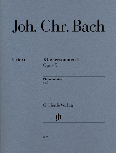 Bach - Piano Sonatas Volume I Op. 5 - (Piano) afbeelding 2
