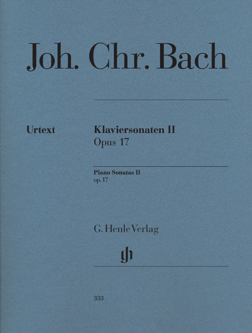 Bach - Piano Sonatas - Volume II  Op. 17 - (Piano) afbeelding 2