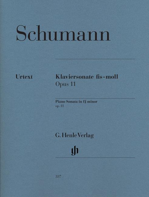 Schumann - Klaviersonate Op.11 (Urtext) - (Piano)