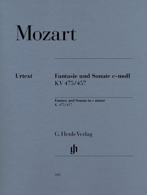 Mozart - Fantasy and Sonata In C Minor KV 475/457 (Henle Urtext Edition) - (Piano) afbeelding 2