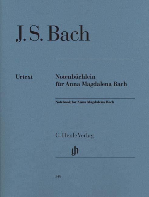 Bach - Notenbüchlein For Anna Magdalena Bach (Urtext Edition) - (Piano)