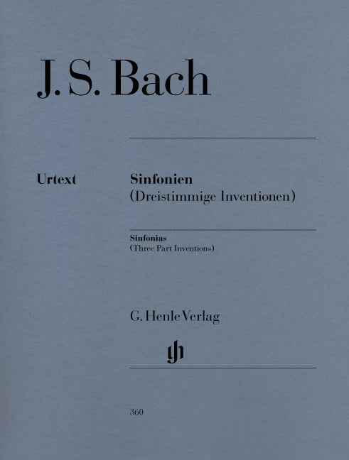 Bach - Sinfonias BWV 787-801 - (Piano) afbeelding 2