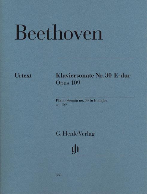 Beethoven - Klaviersonate E-Dur Op. 109 - (Piano)