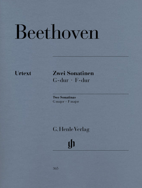 Beethoven - Zwei Sonatinen - (Piano) afbeelding 2