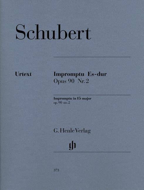 Schubert - Impromptu In E Flat D.899 (Henle Urtext Edition) - (Piano)