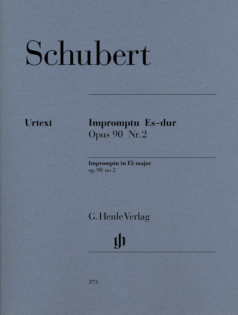 Schubert - Impromptu In E Flat D.899 (Henle Urtext Edition) - (Piano) afbeelding 2