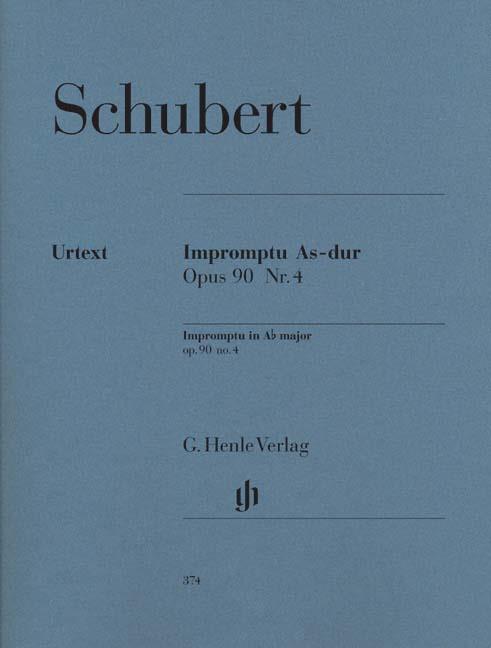 Schubert - Impromptu In A Flat Op.90 No.4 D899 (Henle Urtext Edition) - (Piano)