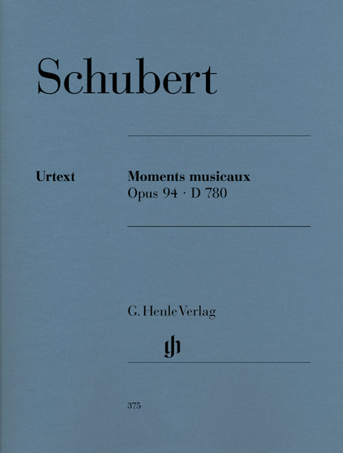 Schubert - Moments Musicaux Op.94 (Henle Verlag) - (Piano) afbeelding 2