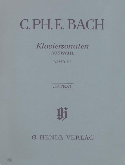 Bach - Piano Sonatas Volume 3 (Urtext Edition) - (Piano)