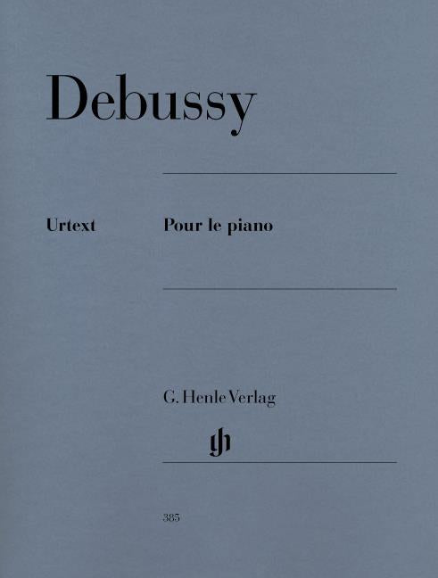 Debussy - Pour Le Piano (Henle) - (Piano)